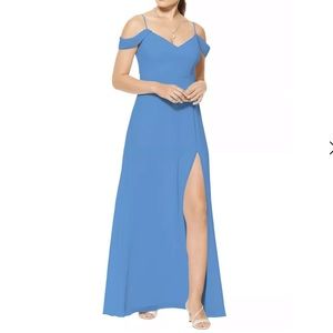 Bill Levkoff Size 4- Long Chiffon Dress